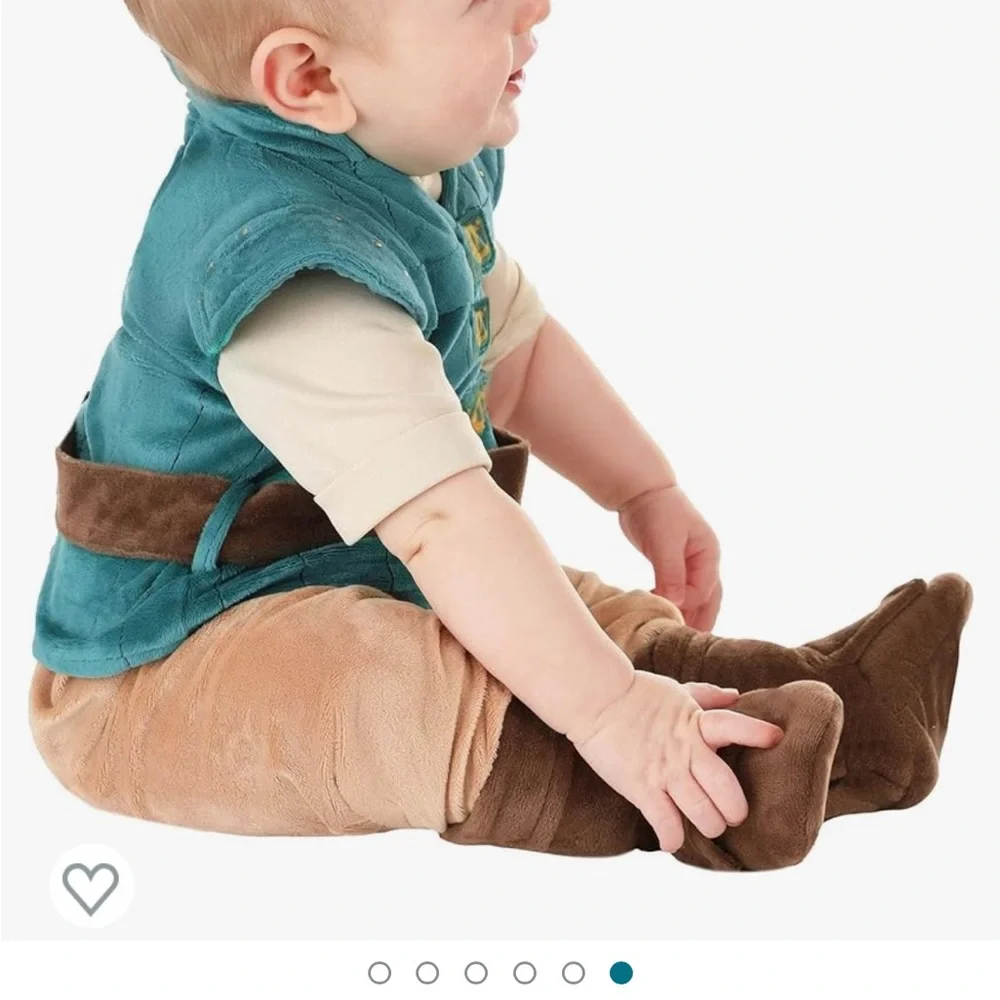 Disney Teal and Brown Kids Costume Outfit
